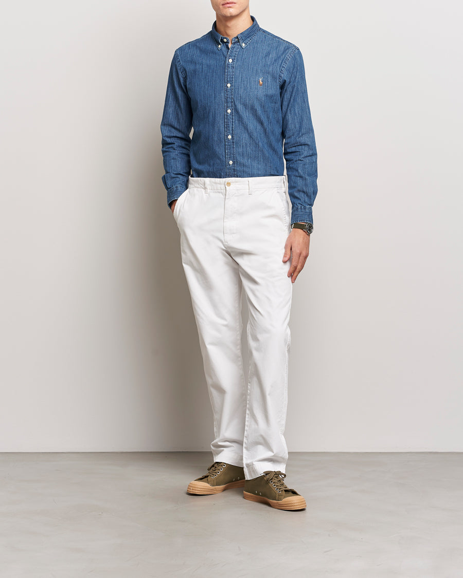 2-Pack Slim Fit Denim Shirt Washed/Dark Wash