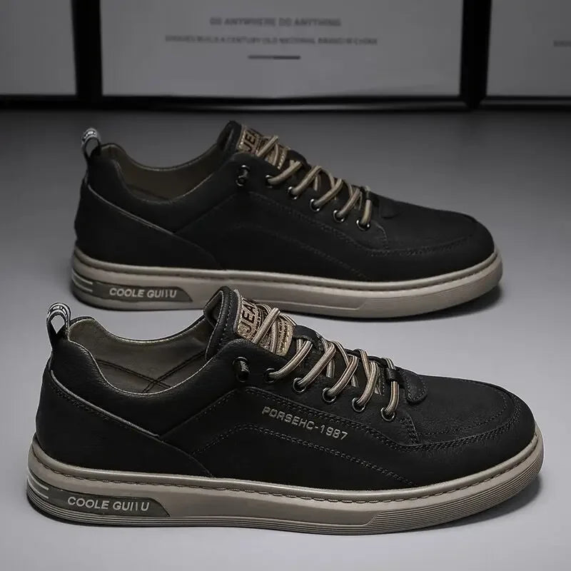 Dewitt Lancer – Classic White Casual Sneakers