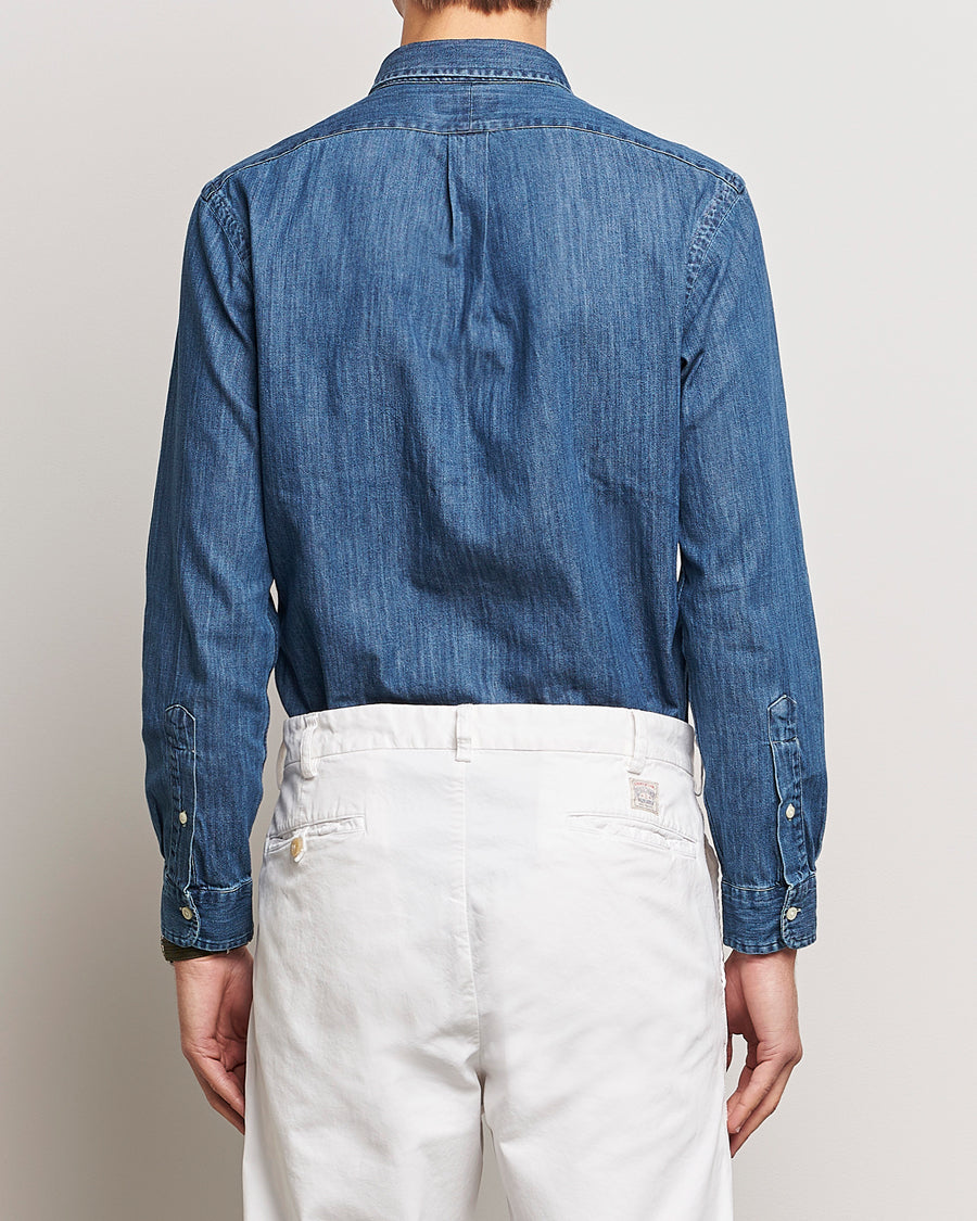 2-Pack Slim Fit Denim Shirt Washed/Dark Wash