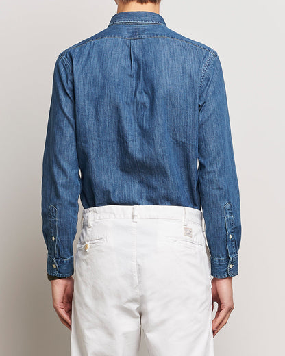 2-Pack Slim Fit Denim Shirt Washed/Dark Wash