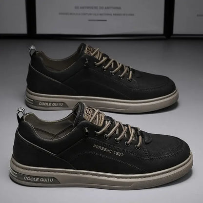 Dewitt Lancer – Classic White Casual Sneakers